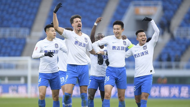 泰达队气势如虹，信心满满迎接下一场比赛